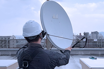 Satellite TV Installation Work
